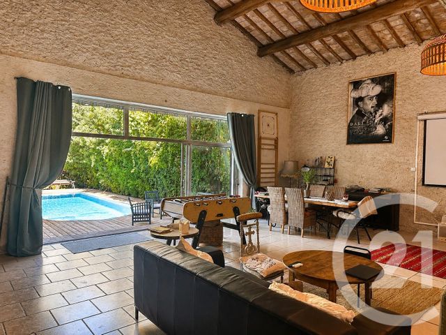 maison à vendre - 15 pièces - 265.0 m2 - SOMMIERES - 30 - LANGUEDOC-ROUSSILLON - Century 21 La Cadoule