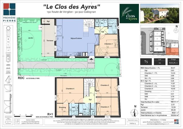 maison à vendre - 5 pièces - 122.95 m2 - CODOGNAN - 30 - LANGUEDOC-ROUSSILLON - Century 21 La Cadoule