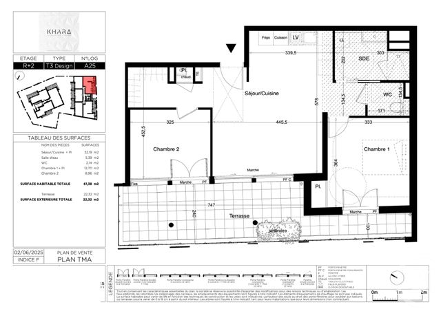 Appartement T3 à vendre - 3 pièces - 61.41 m2 - CASTELNAU LE LEZ - 34 - LANGUEDOC-ROUSSILLON - Century 21 La Cadoule