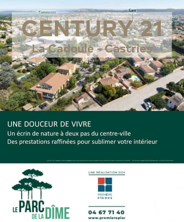 Appartement T4 à vendre - 4 pièces - 82.6 m2 - SALON DE PROVENCE - 13 - PROVENCE-ALPES-COTE-D-AZUR - Century 21 La Cadoule