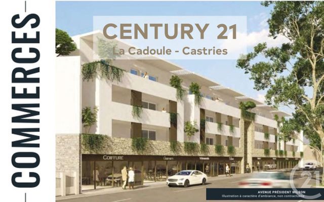 Appartement Local à vendre - 1 pièce - 51.5 m2 - CLERMONT L HERAULT - 34 - LANGUEDOC-ROUSSILLON - Century 21 La Cadoule